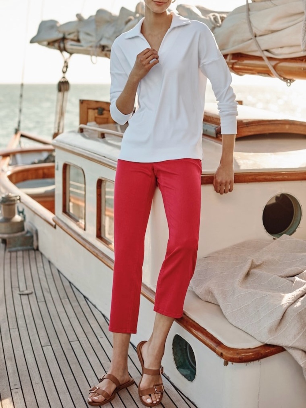 J. Jill Straight Crop Pant